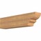 Ekena Millwork Ridgewood Smooth Rafter Tail, Western Red Cedar, 5 1/2"W x 8"H x 32"L RFT06X08X32RID00SWR - alternate 1